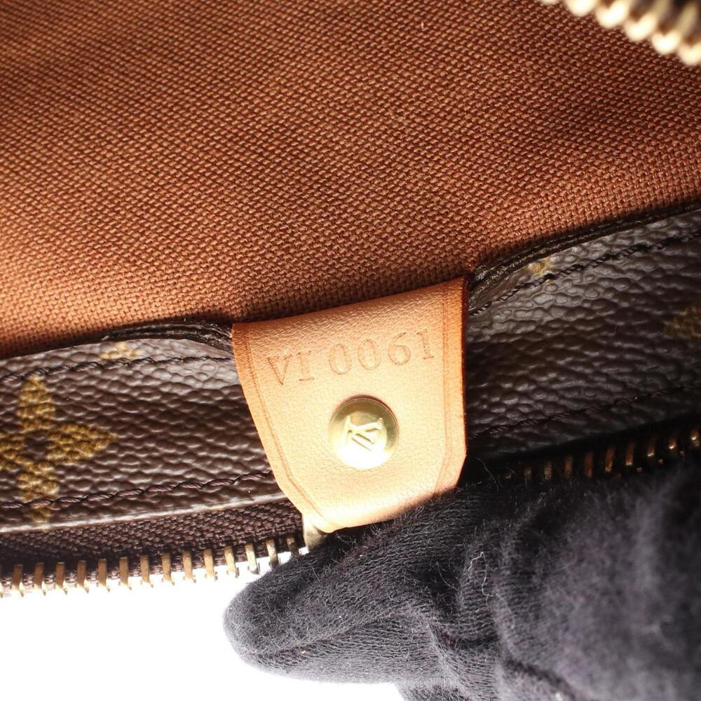 LOUIS VUITTON Brown Monogram Leather Piano Shoulder Bag - Picture 5 of 10